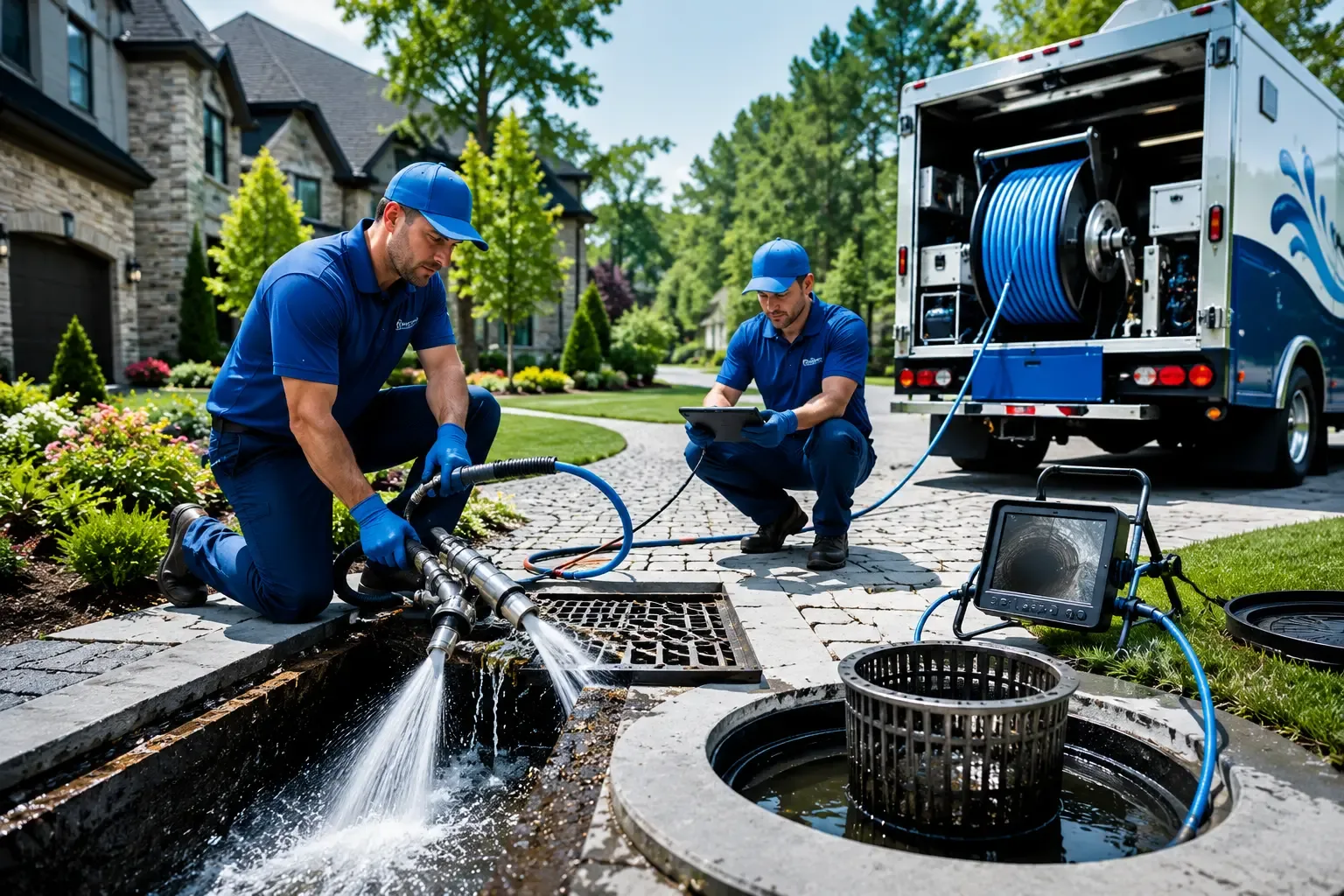 Local outdoor drain cleaning professionals in Middletown, IA